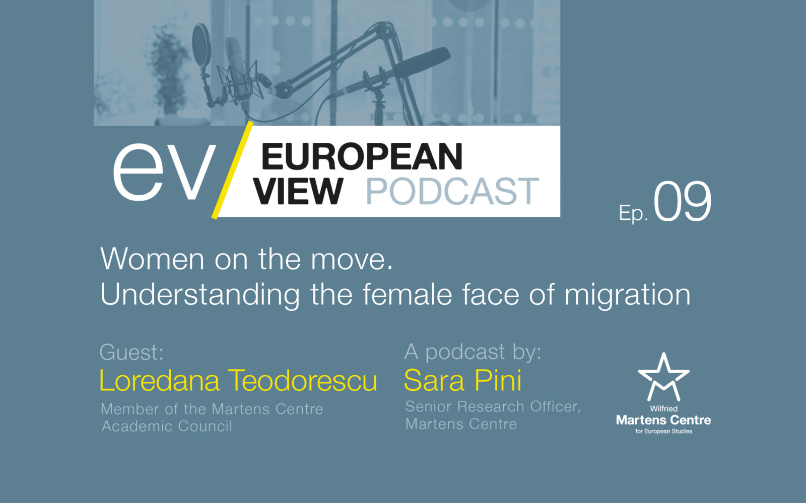Women on the Move: Understanding the Female Face of Migration with Loredana Teodorescu